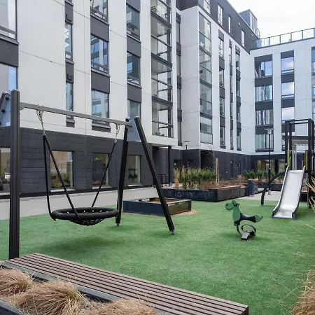 アパート Newly Built 1br With Balcony Next To Railway Station & Downtown タンペレ