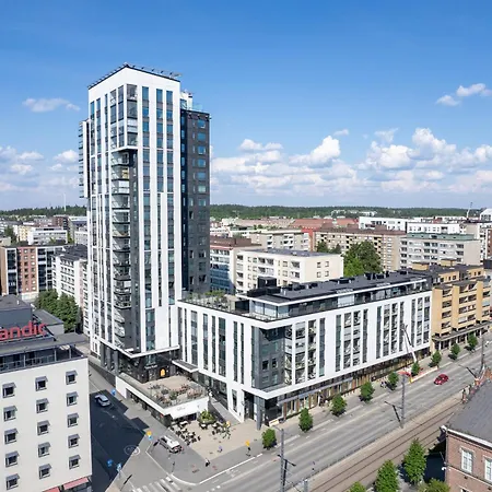 Newly Built 1br With Balcony Next To Railway Station & Downtown アパート タンペレ